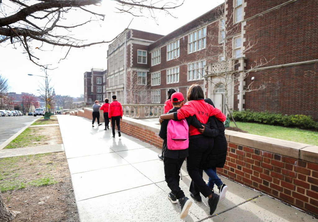 City Year AmeriCorps members serve students in and out of school